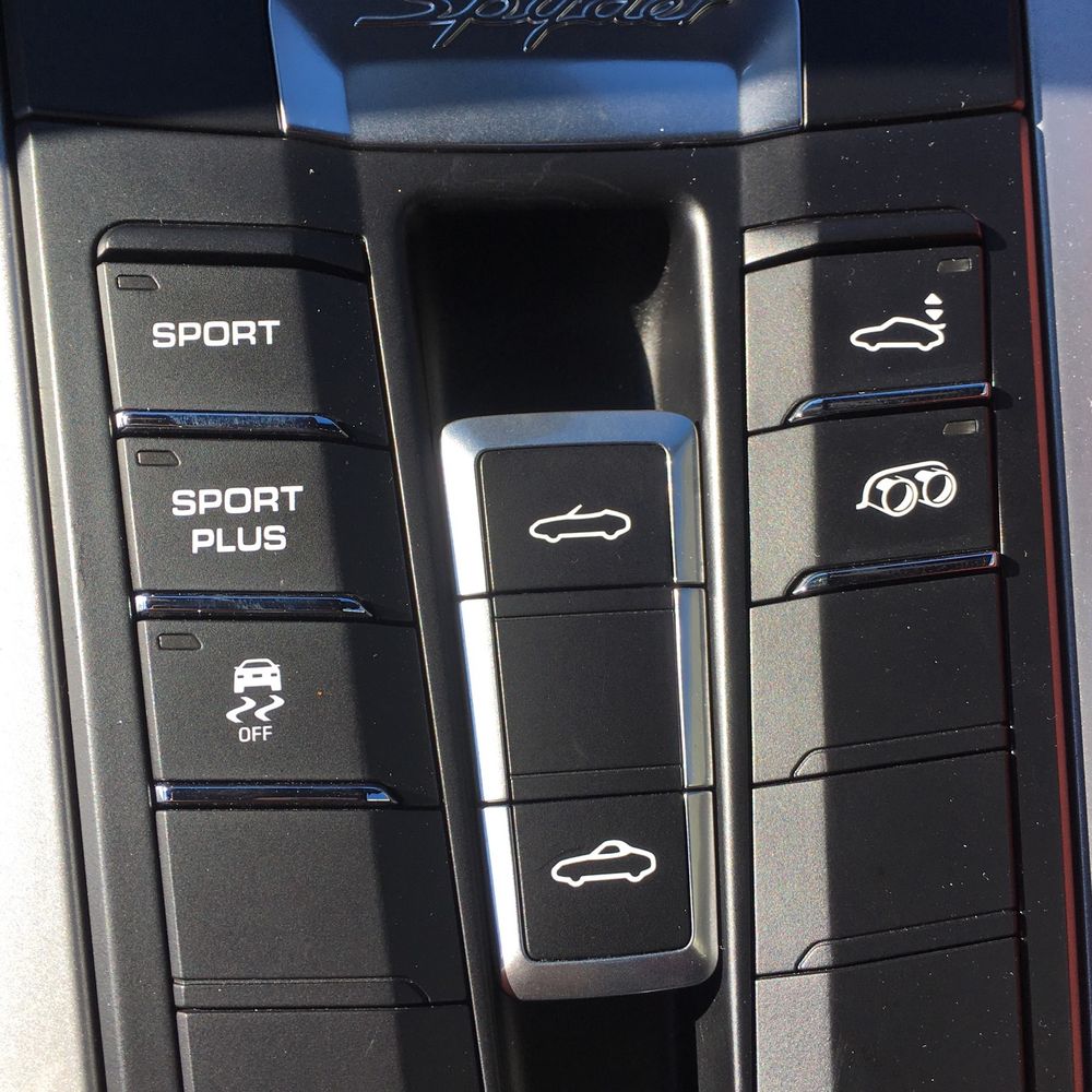 2016 Porsche Boxster Spyder
