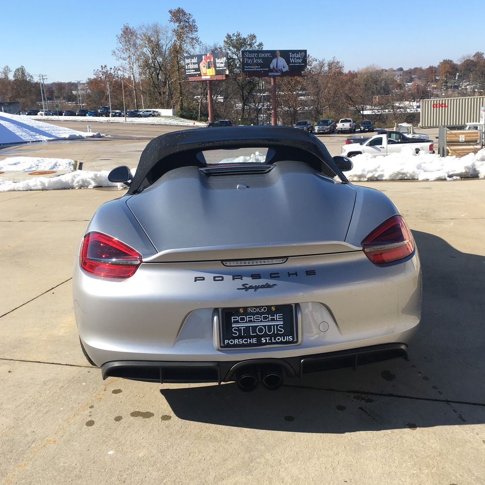 2016 Porsche Boxster Spyder