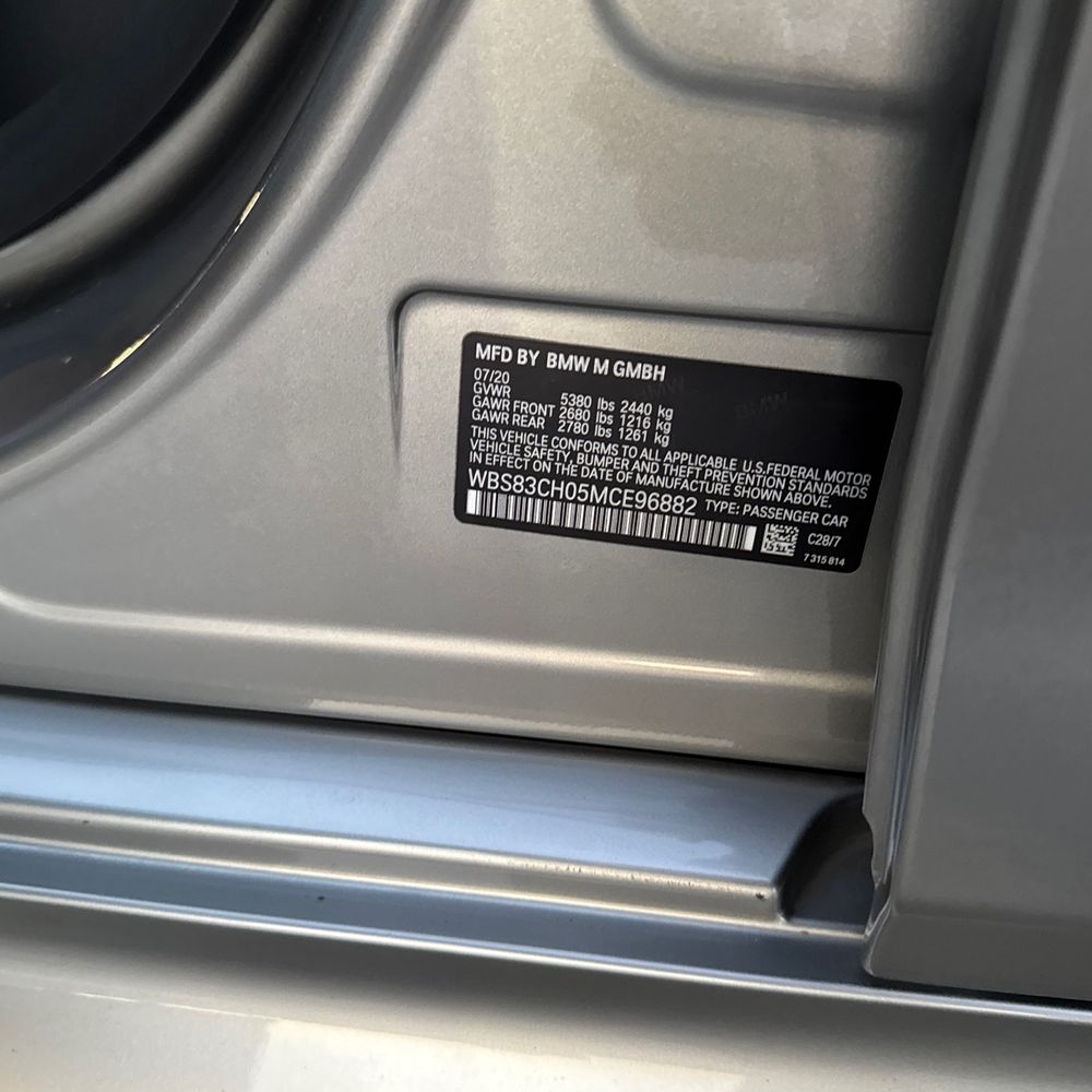 2021 BMW M5