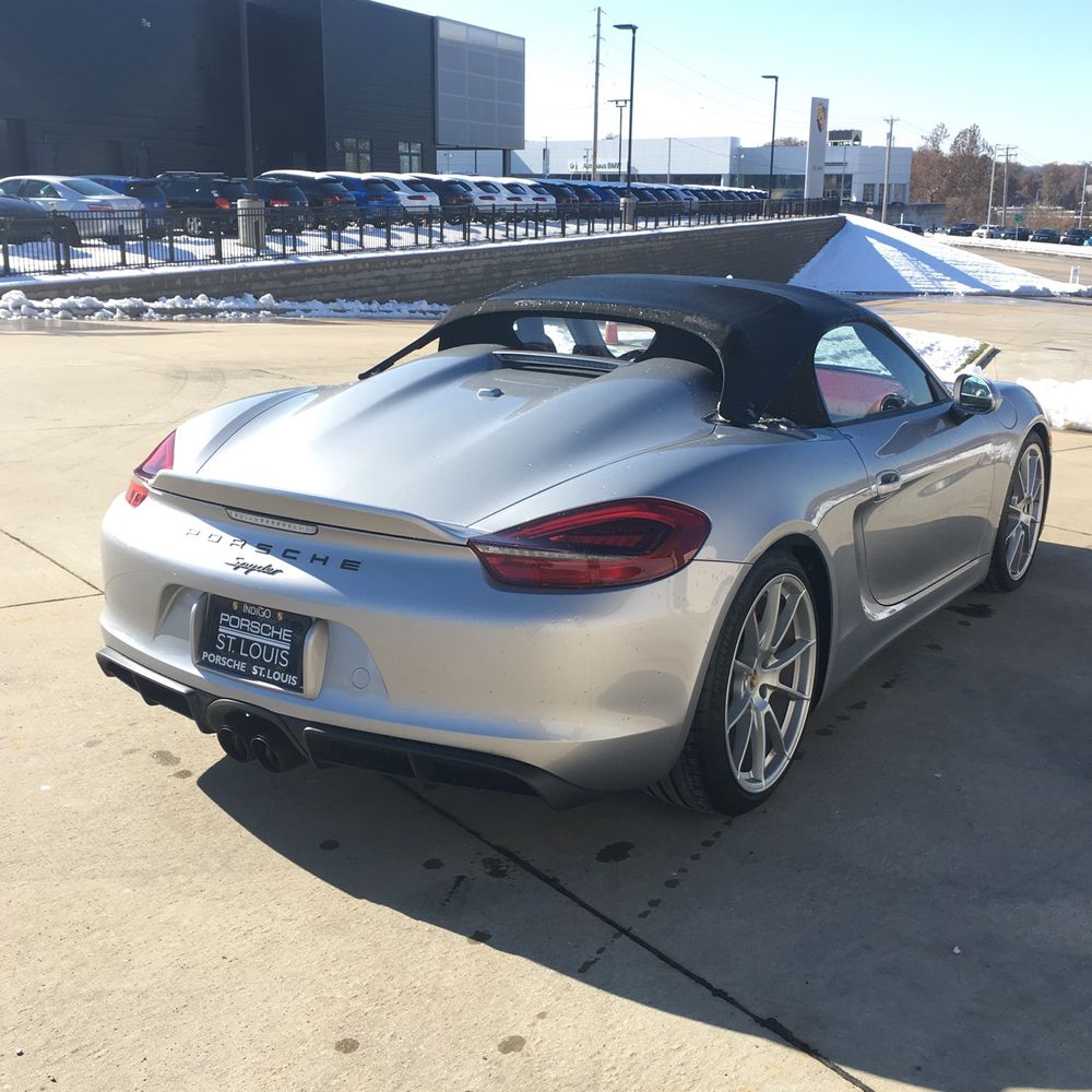 2016 Porsche Boxster Spyder