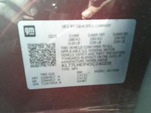 CHEVROLET TRAX LT - 7