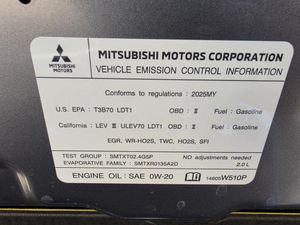 2025 Mitsubishi OUTLANDER SPORT — миниатюра 12