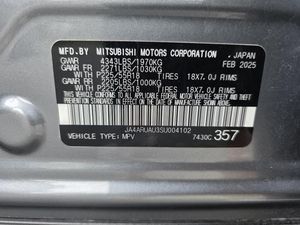 2025 Mitsubishi OUTLANDER SPORT SE — фото 7