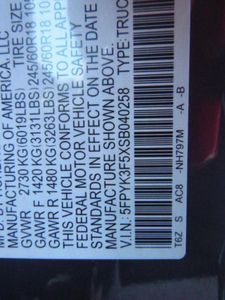 HONDA RIDGELINE RTL - 7