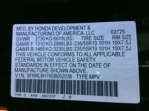 HONDA ODYSSEY SPORT-L - 7