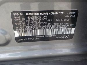2025 Mitsubishi OUTLANDER SPORT SE 照片 7