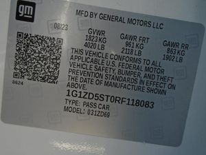 CHEVROLET MALIBU LT - 7