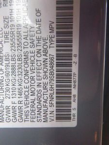 HONDA ODYSSEY SPORT-L - 7