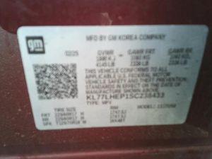 CHEVROLET TRAX LT - 7