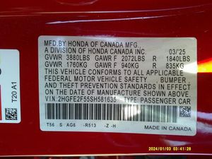 HONDA CIVIC SEDAN SPORT - 7