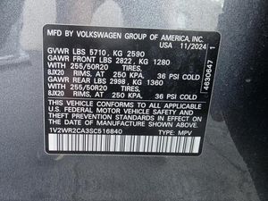 VOLKSWAGEN ATLAS 2.0T SE W/TECHNOLOGY - 7