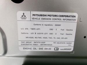 2025 Mitsubishi ECLIPSE CROSS SE 缩略图 17
